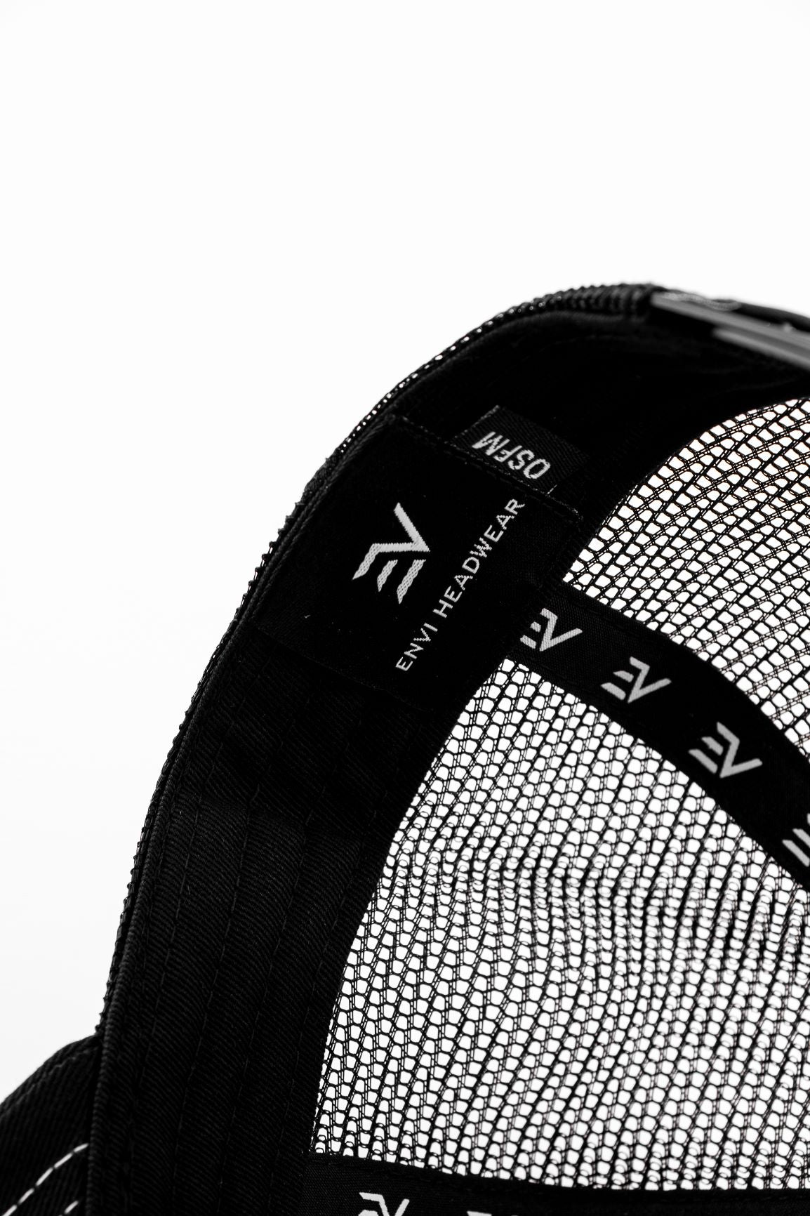 ENVI Club Trucker Hat - Black/White