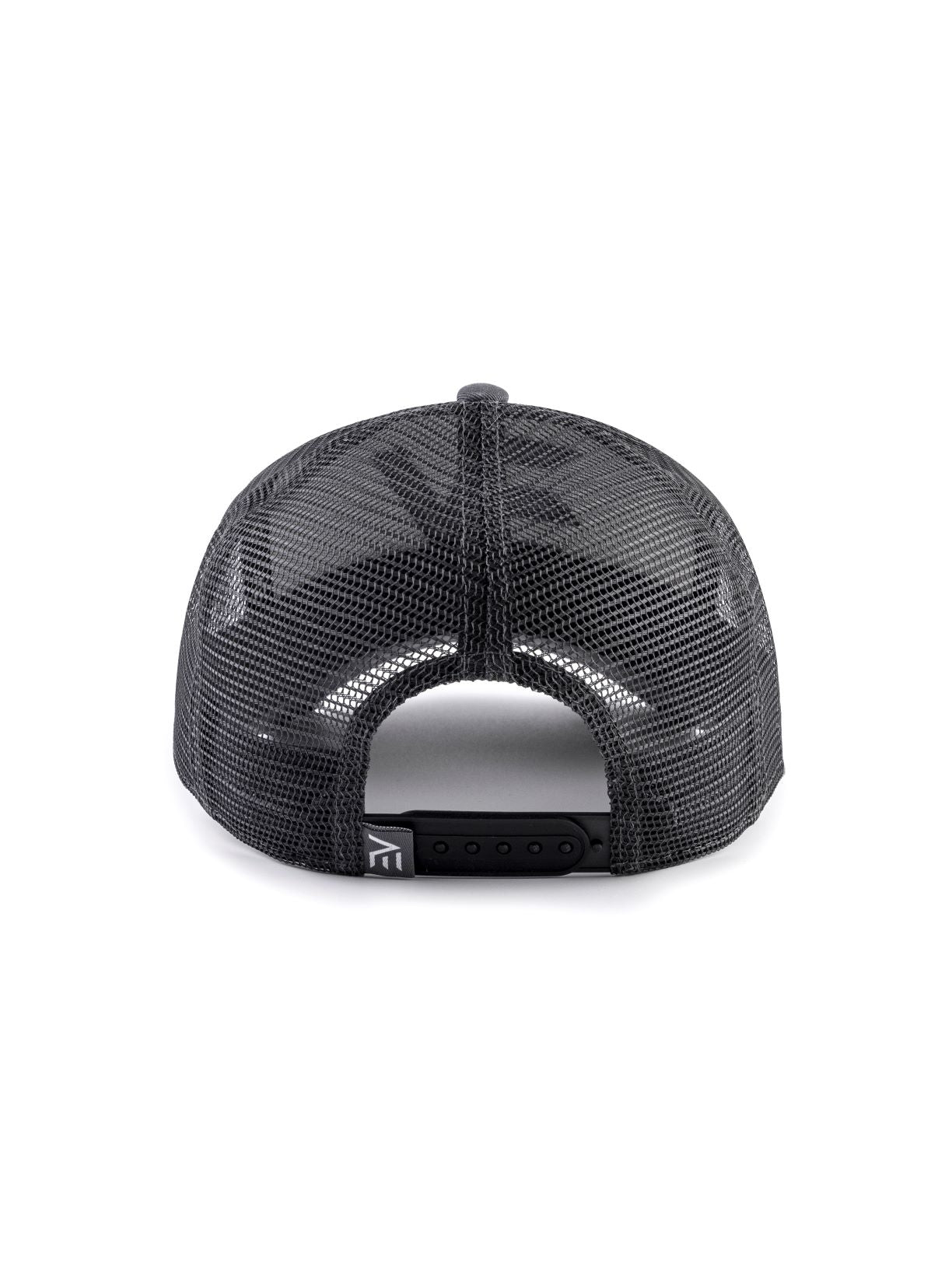 EV Logo Trucker Hat - Contrast Grey/White