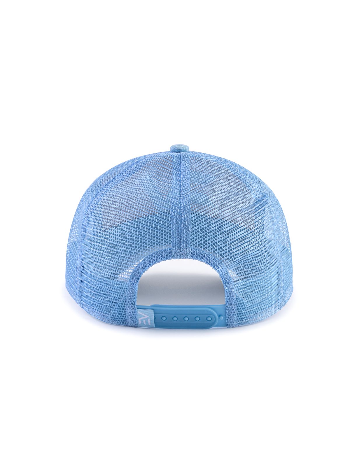 EV Logo Trucker Hat - Contrast Blue/White