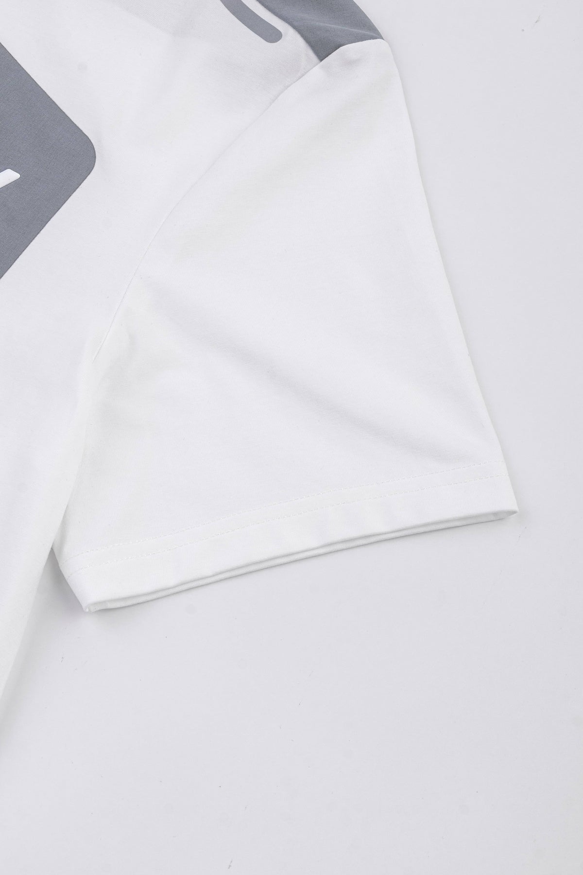 Tech T-Shirt - White/Dark Grey