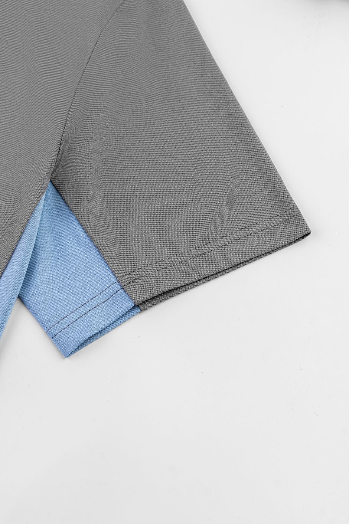 Dynamic T-Shirt - Grey/Baby Blue