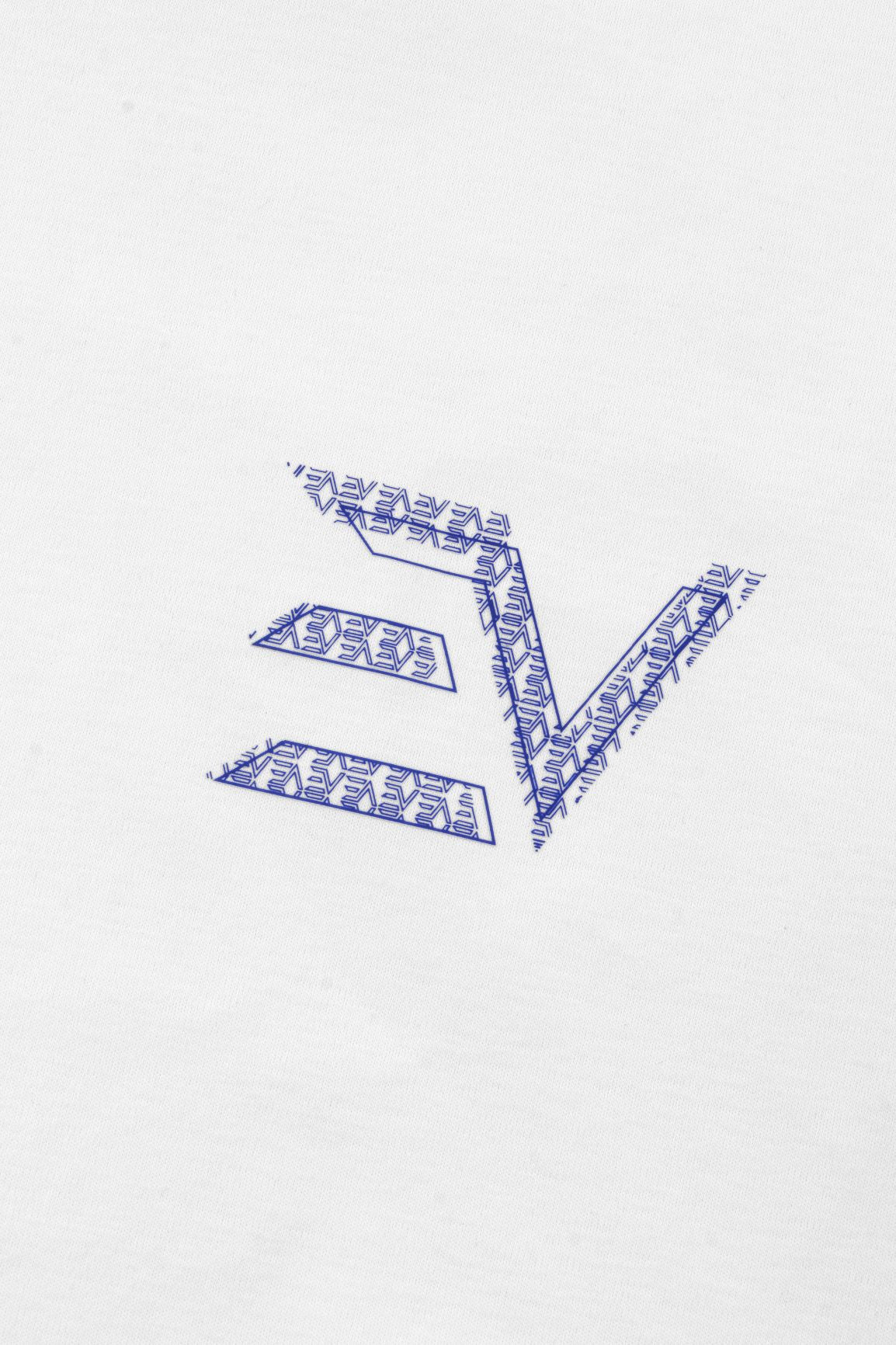 EV Hex T-Shirt - White/Blue