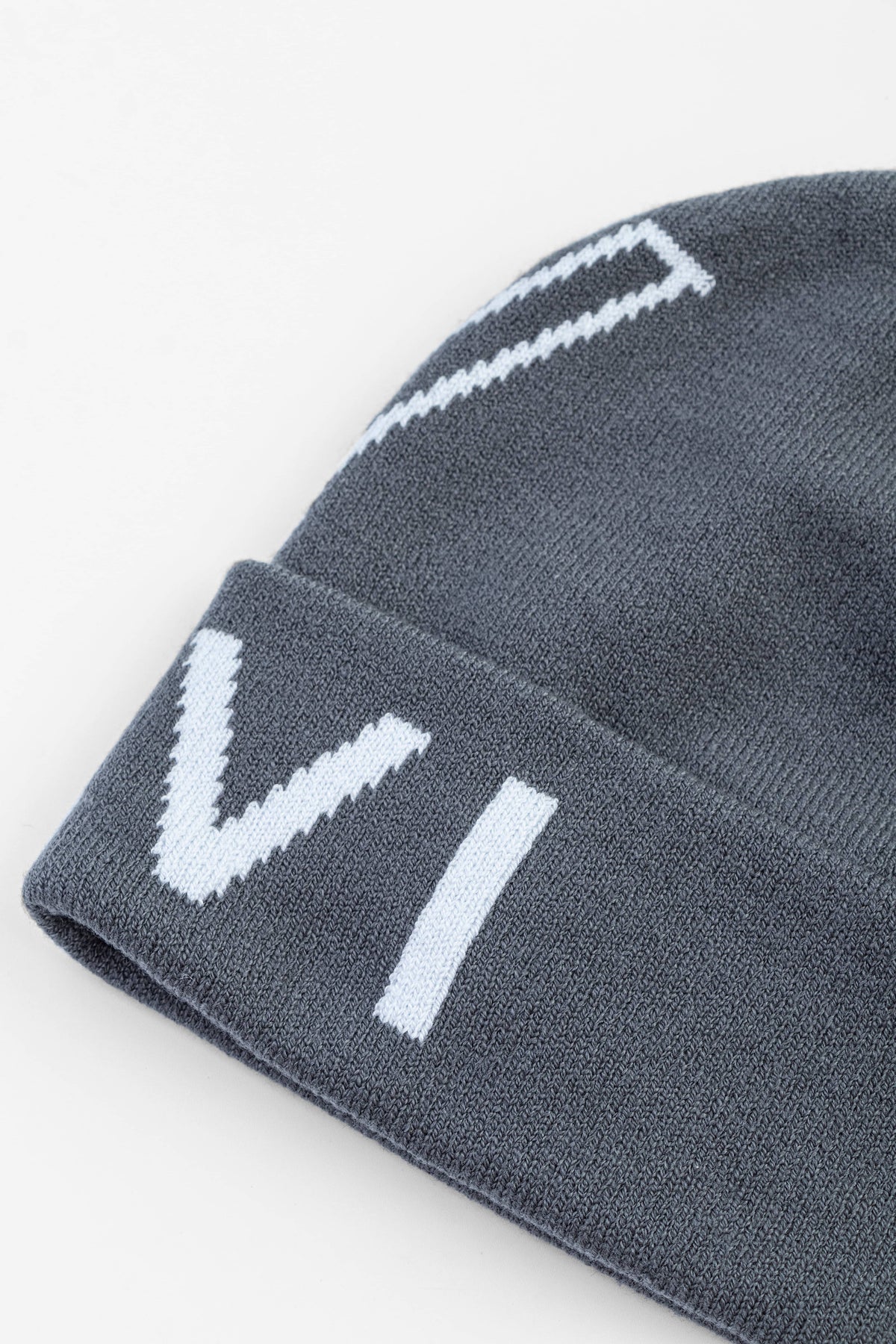 EV Knit Logo Hat - Grey