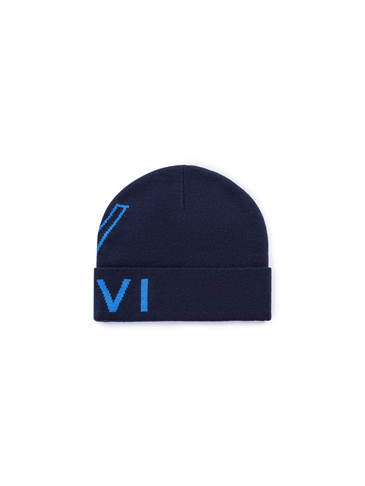 EV Knit Logo Hat - Navy