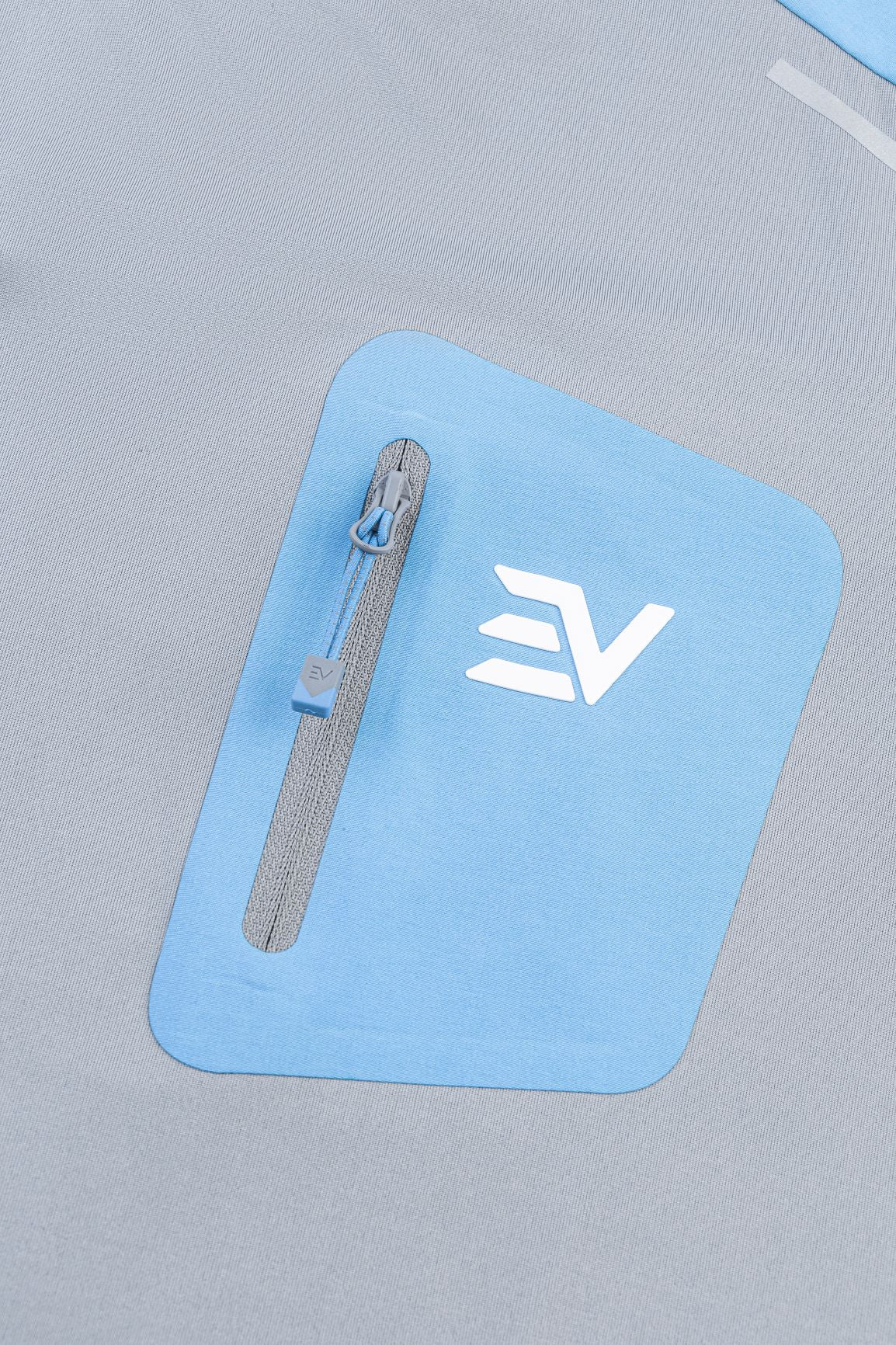 Edge Track T-Shirt - Grey/Blue