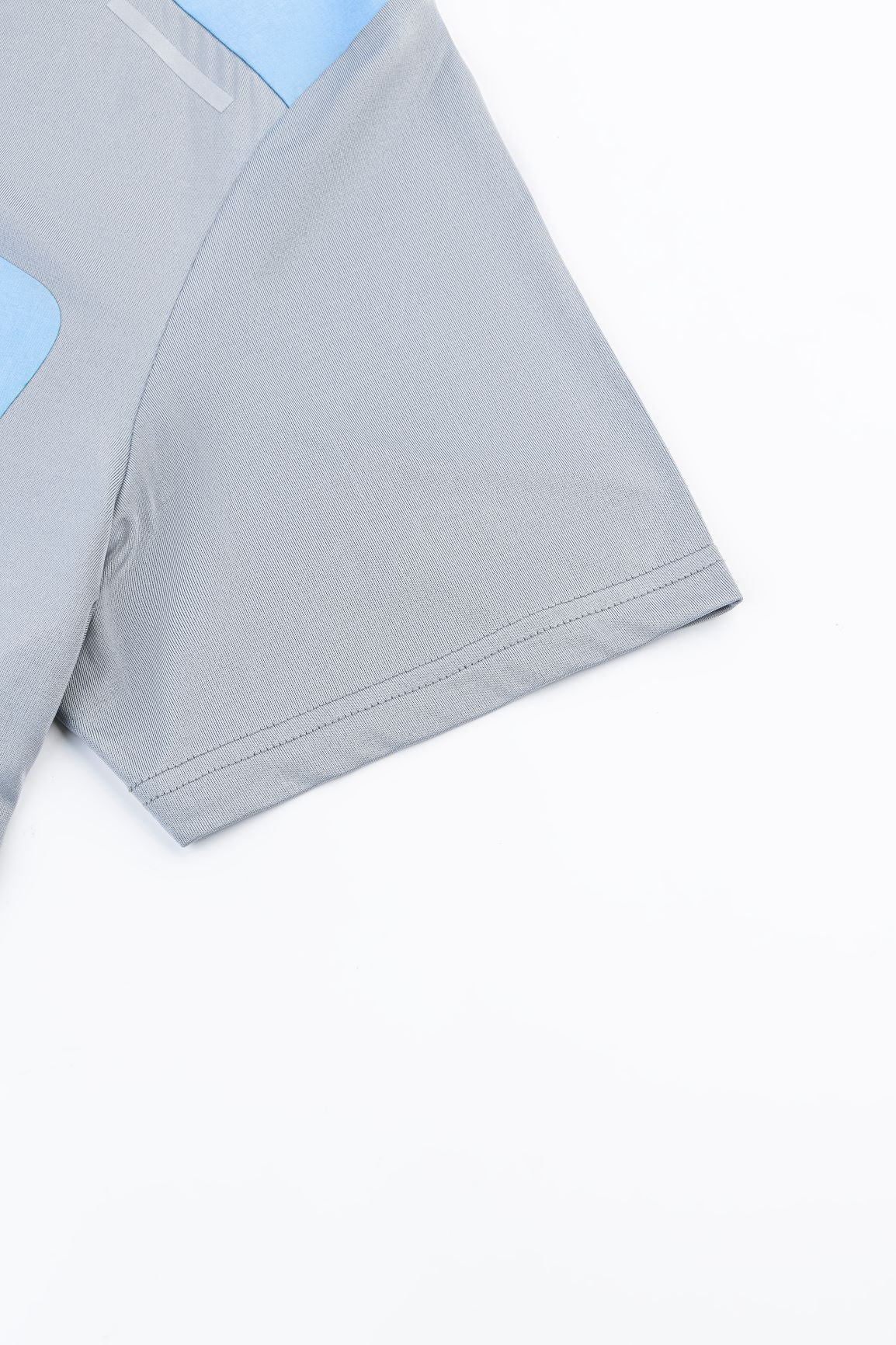Edge Track T-Shirt - Grey/Blue