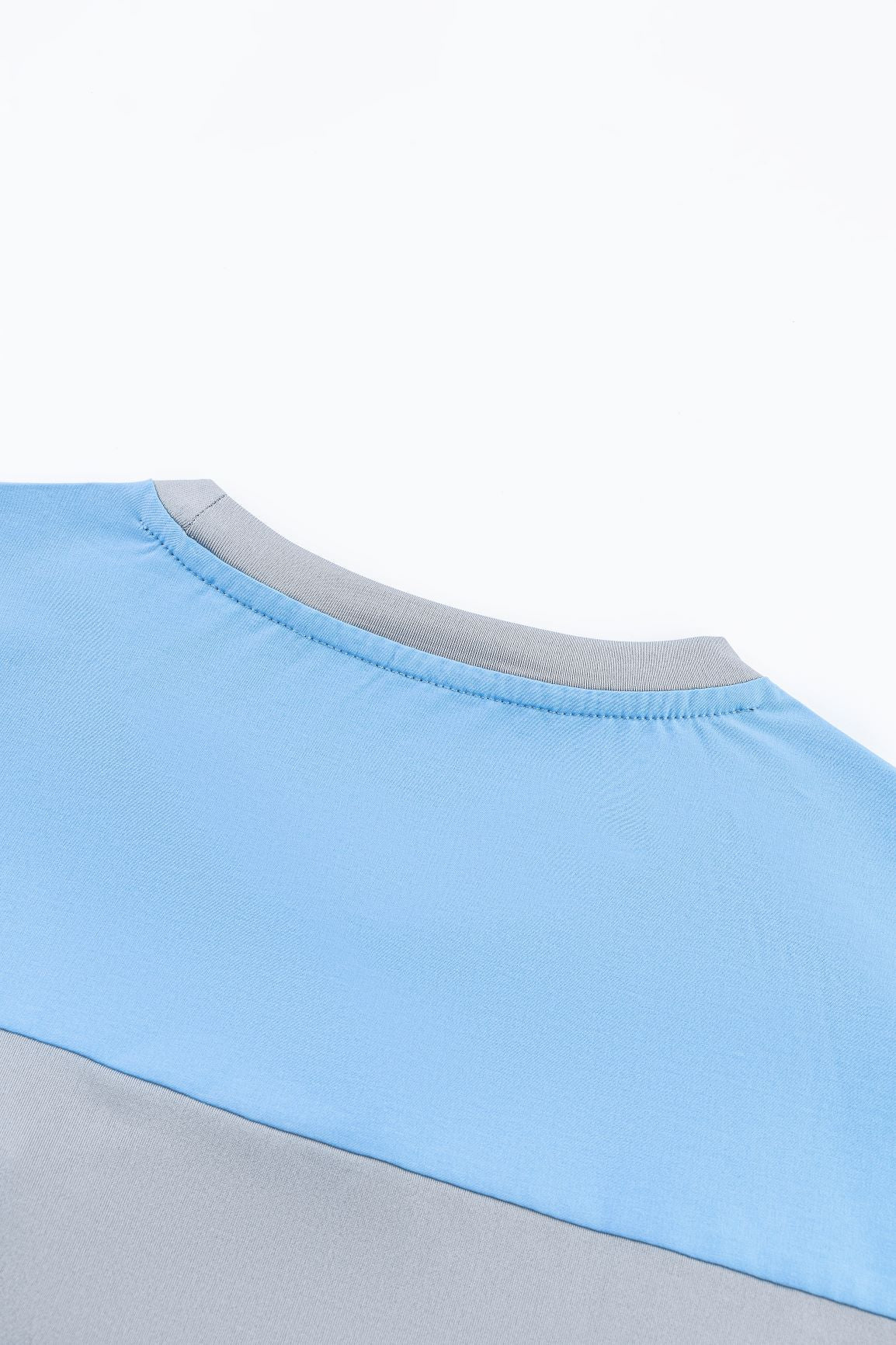 Edge Track T-Shirt - Grey/Blue