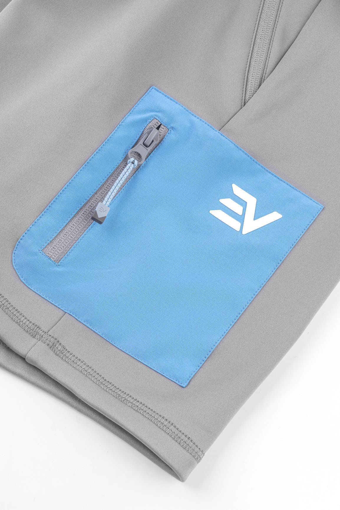 Edge Track Shorts - Grey/Blue