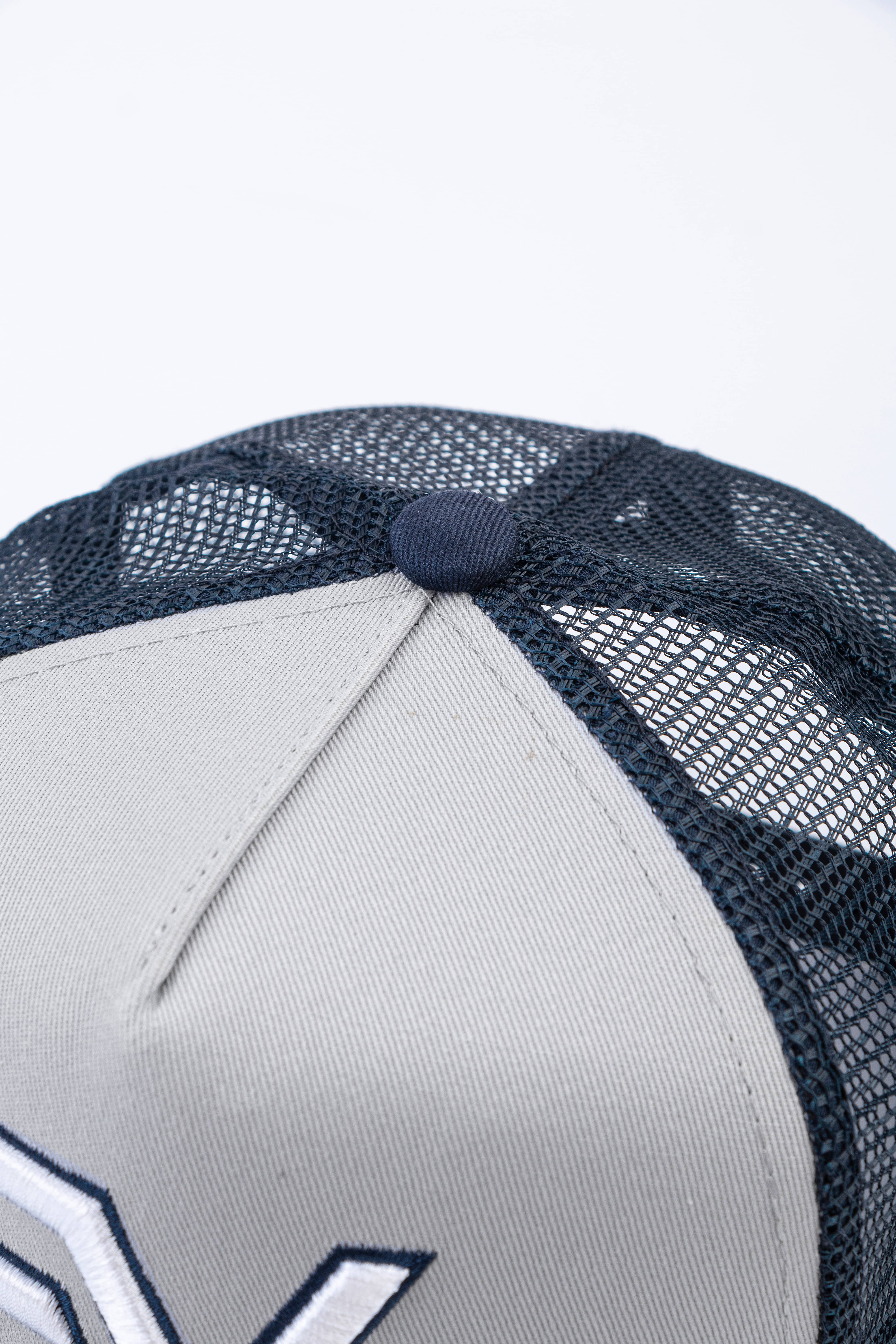 EV Logo Trucker Hat Navy/Nardo Grey