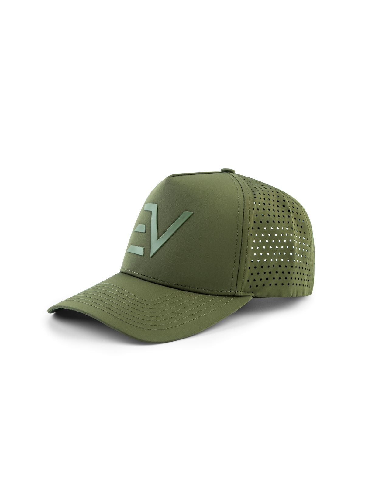 EV Logo Performance Hat - Khaki Green