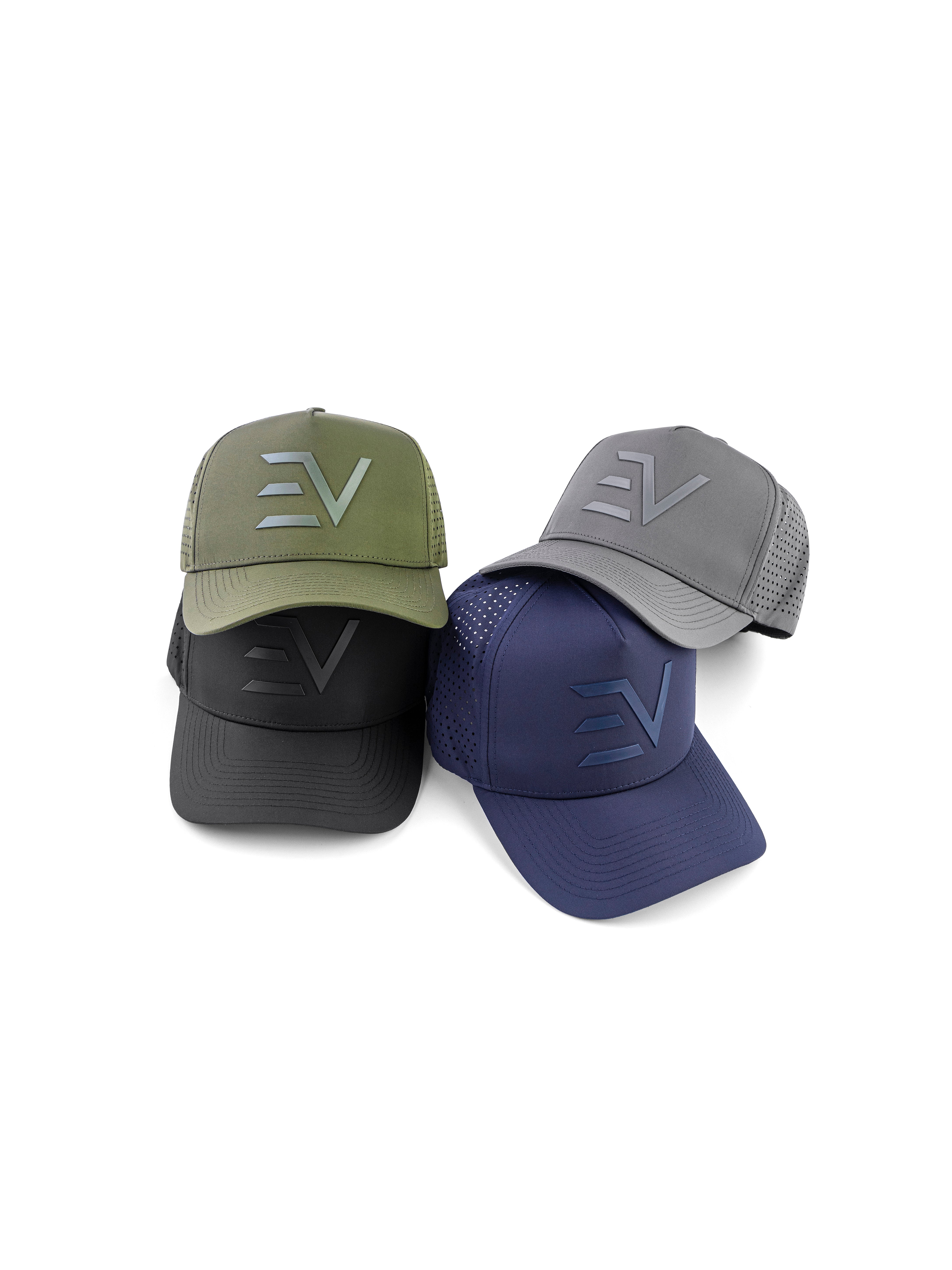 EV Logo Performance Hat - Cement Grey