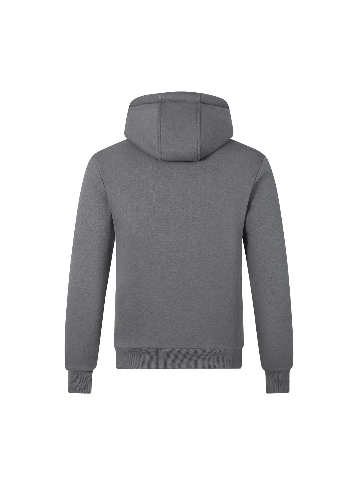 EV Chenille Print Hoodie - Charcoal Grey