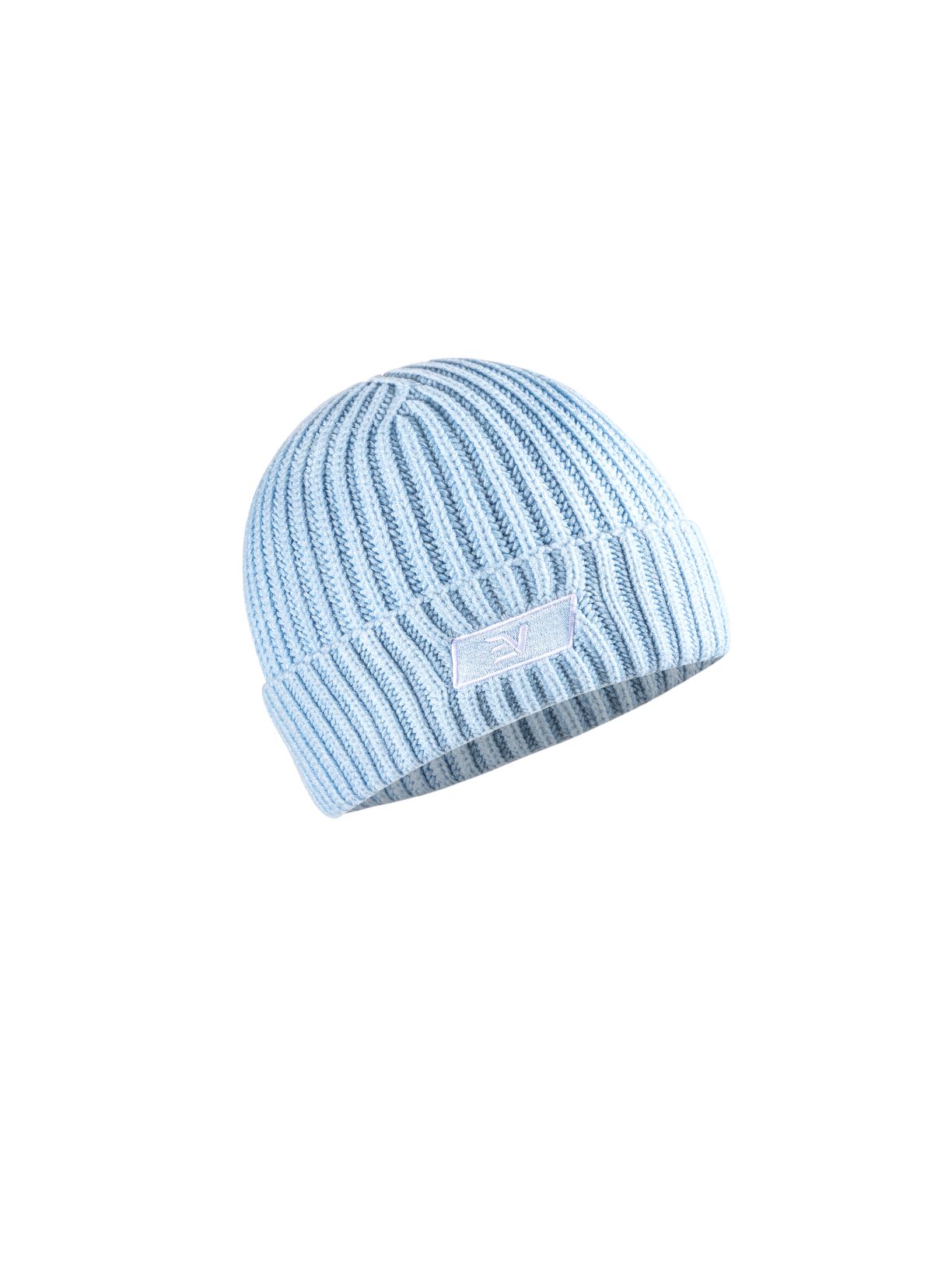 EV Patch Wolly Hat - Baby Blue