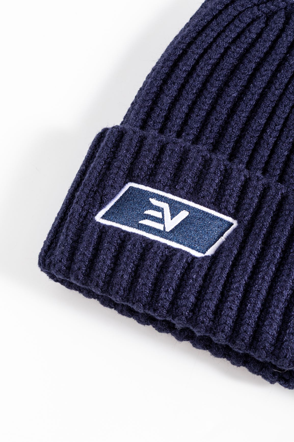 EV Patch Wolly Hat - Navy