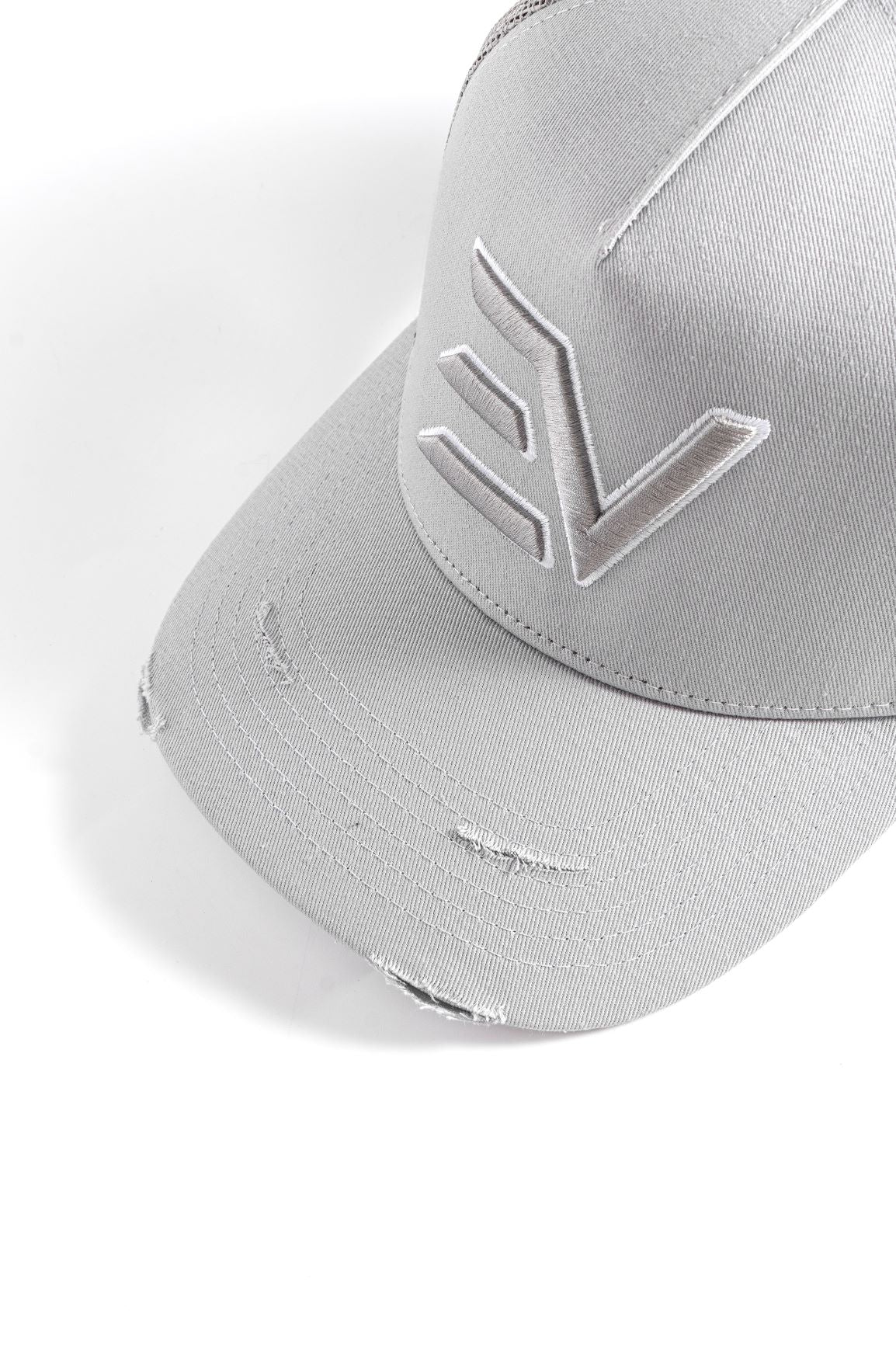 EV Logo Trucker Hat - Grey