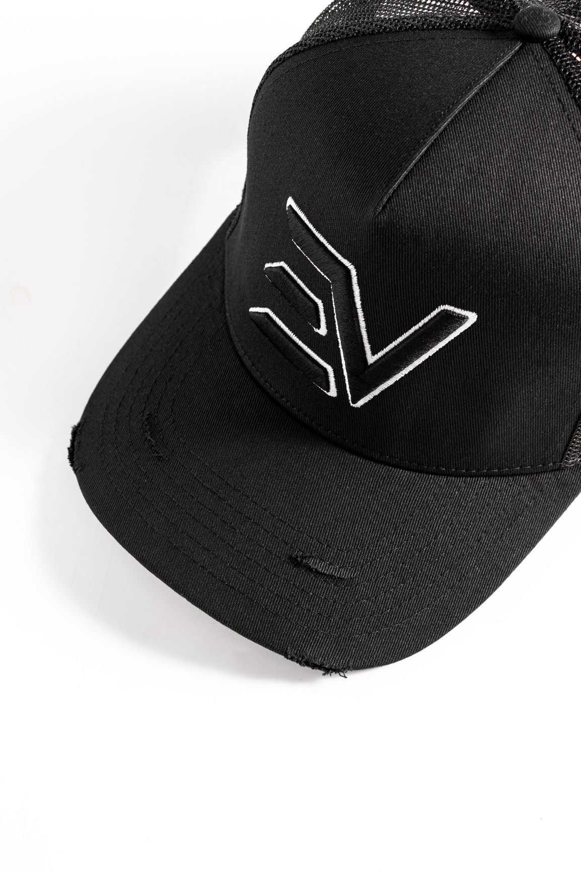 EV Logo Trucker Cap - Black
