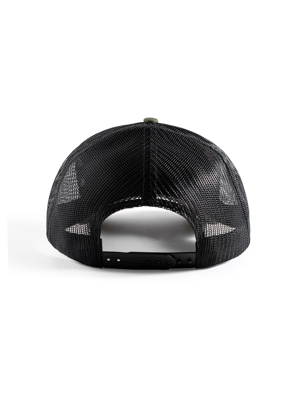 EV Logo Trucker Hat - Olive Green/Black