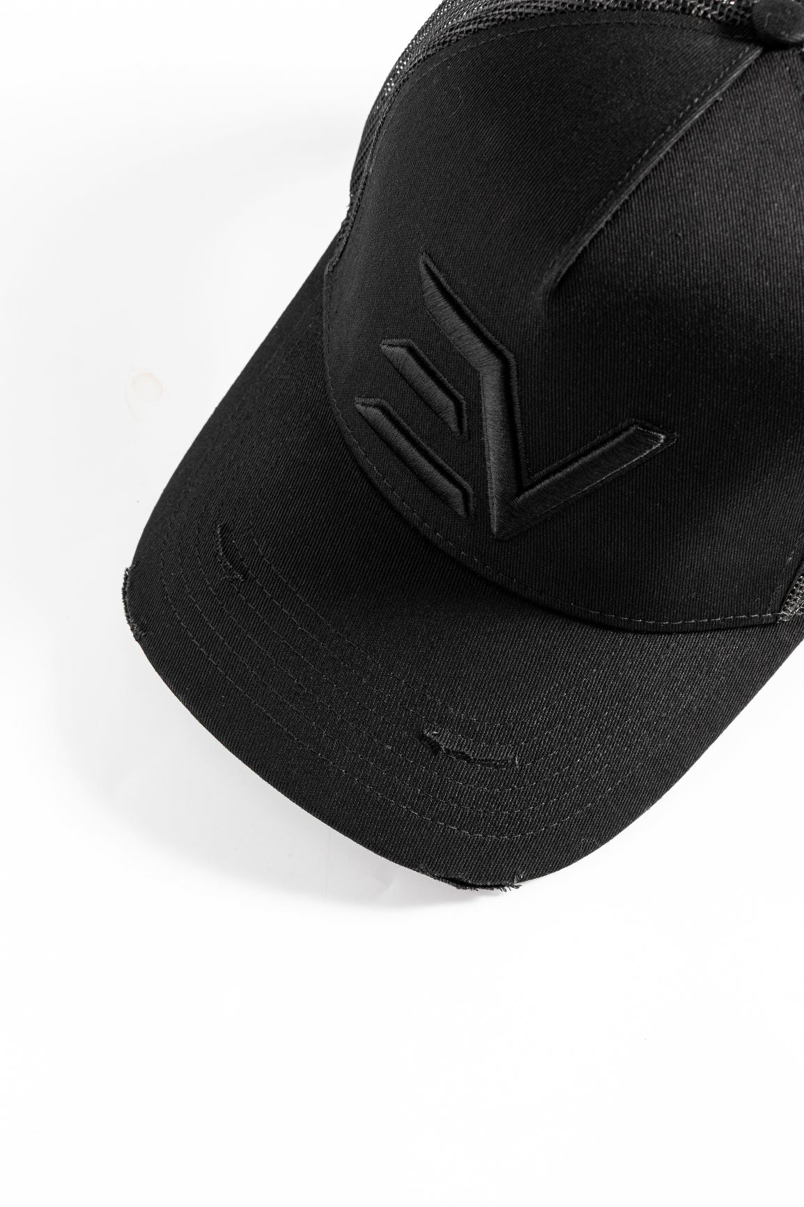 EV Logo Trucker Cap - Blacked Out
