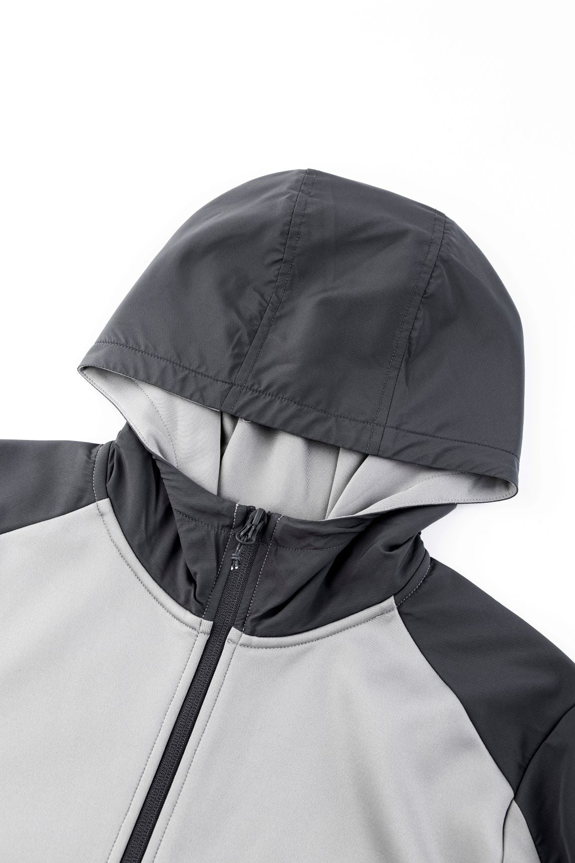 EV Light Poly Track Jacket Light Grey/Dark Grey