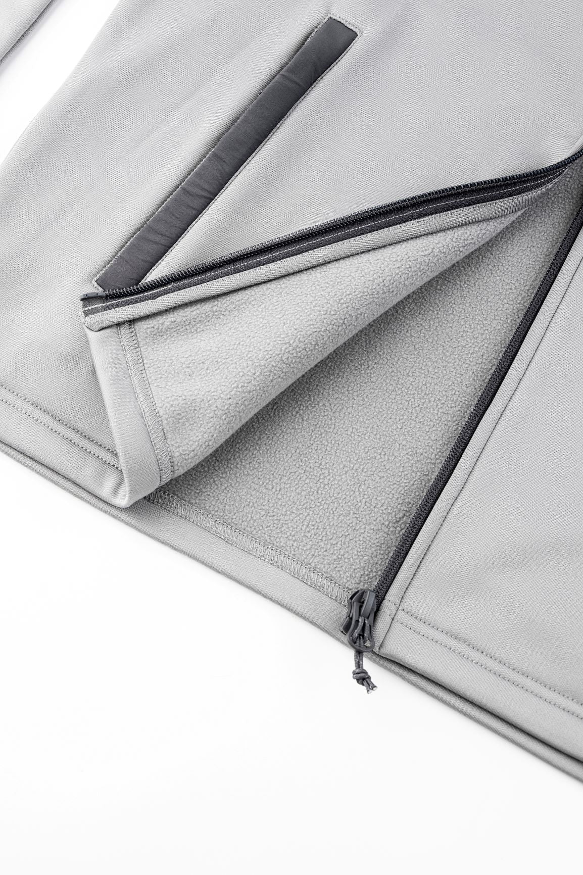 EV Light Poly Track Jacket Light Grey/Dark Grey