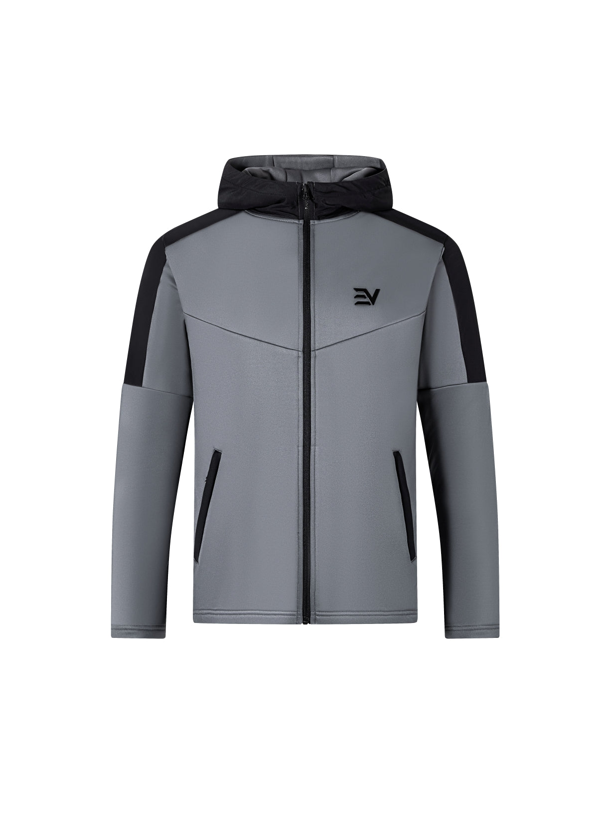EV Light Poly Track Jacket Dark Grey/Black