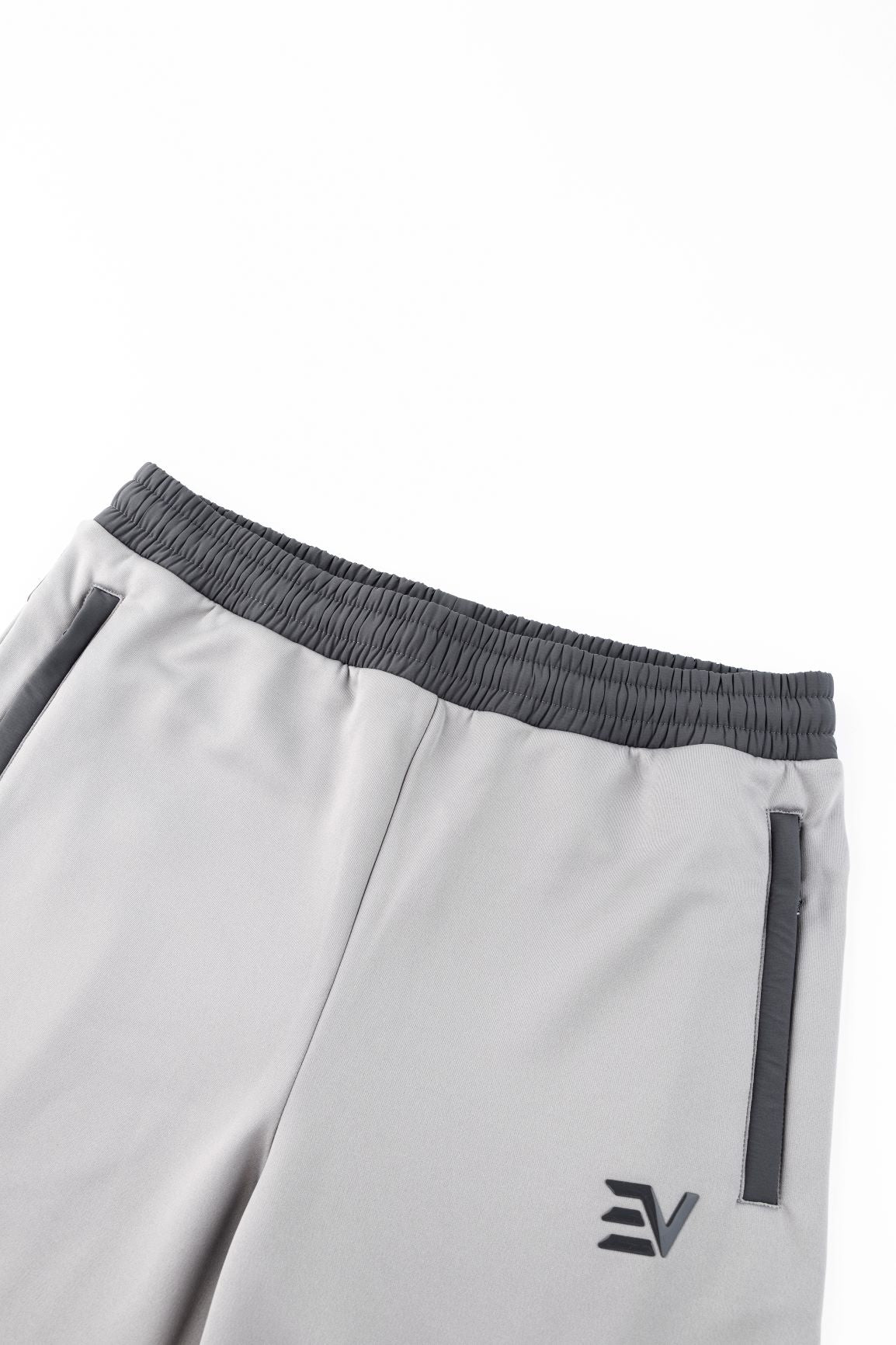 EV Light Poly Track Bottoms Light Grey/Dark Grey