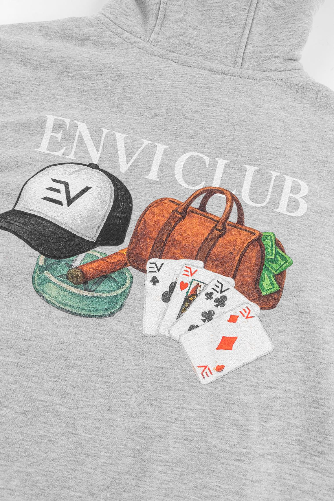 Envi Club Hoodie - Marl Grey