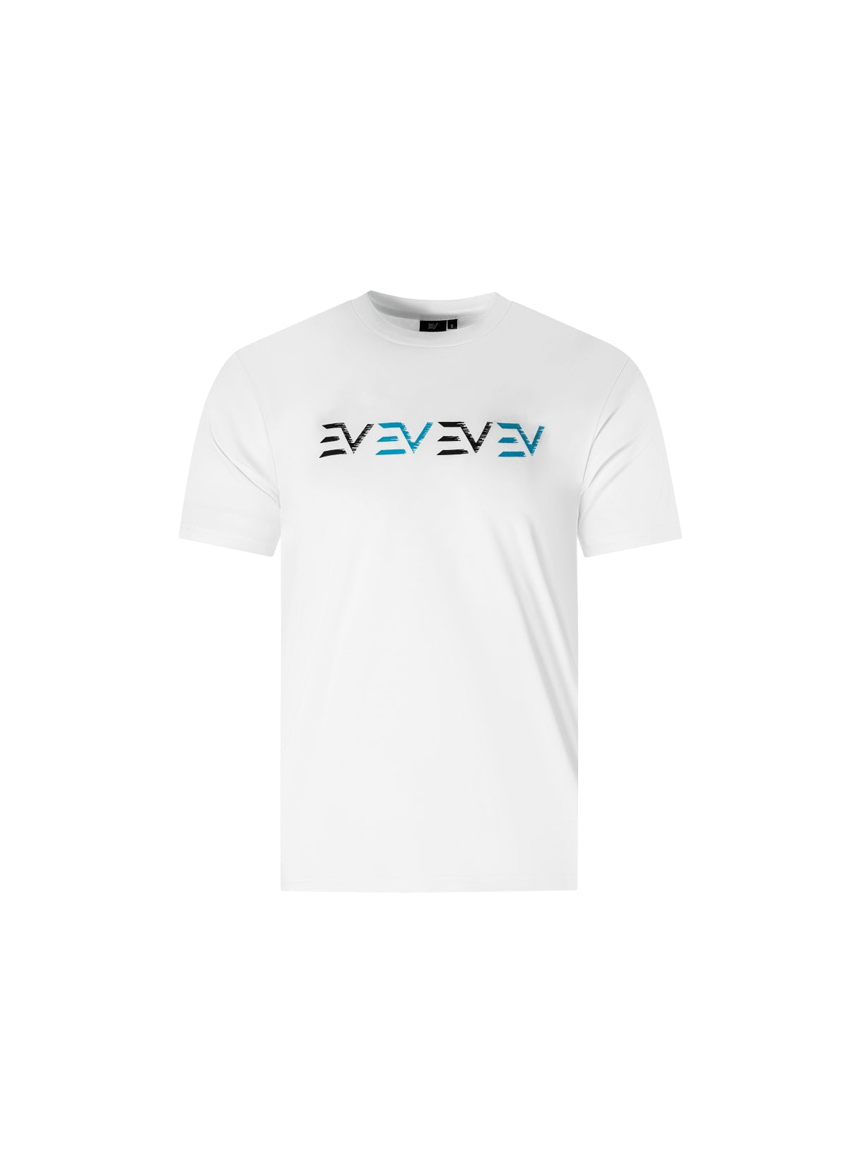 Digital T - White/Baby blue