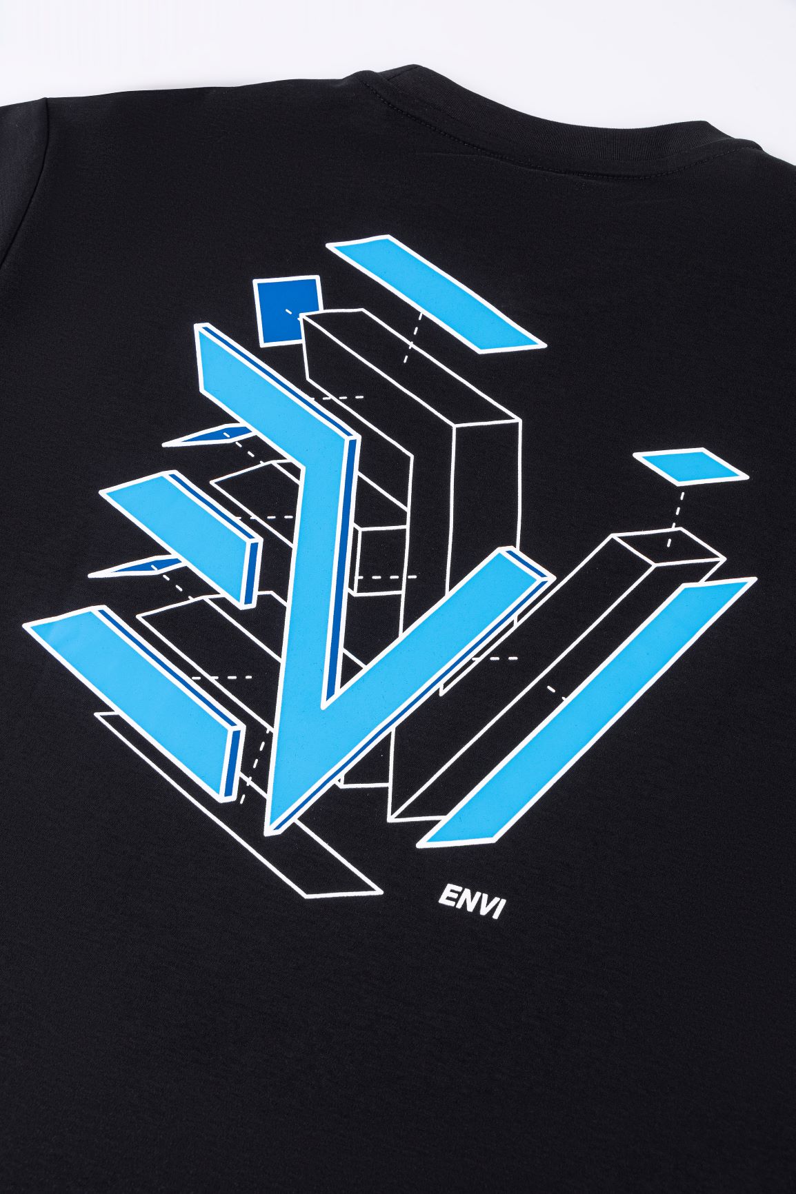 Deconstruct EV T-Shirt - Black/Blue