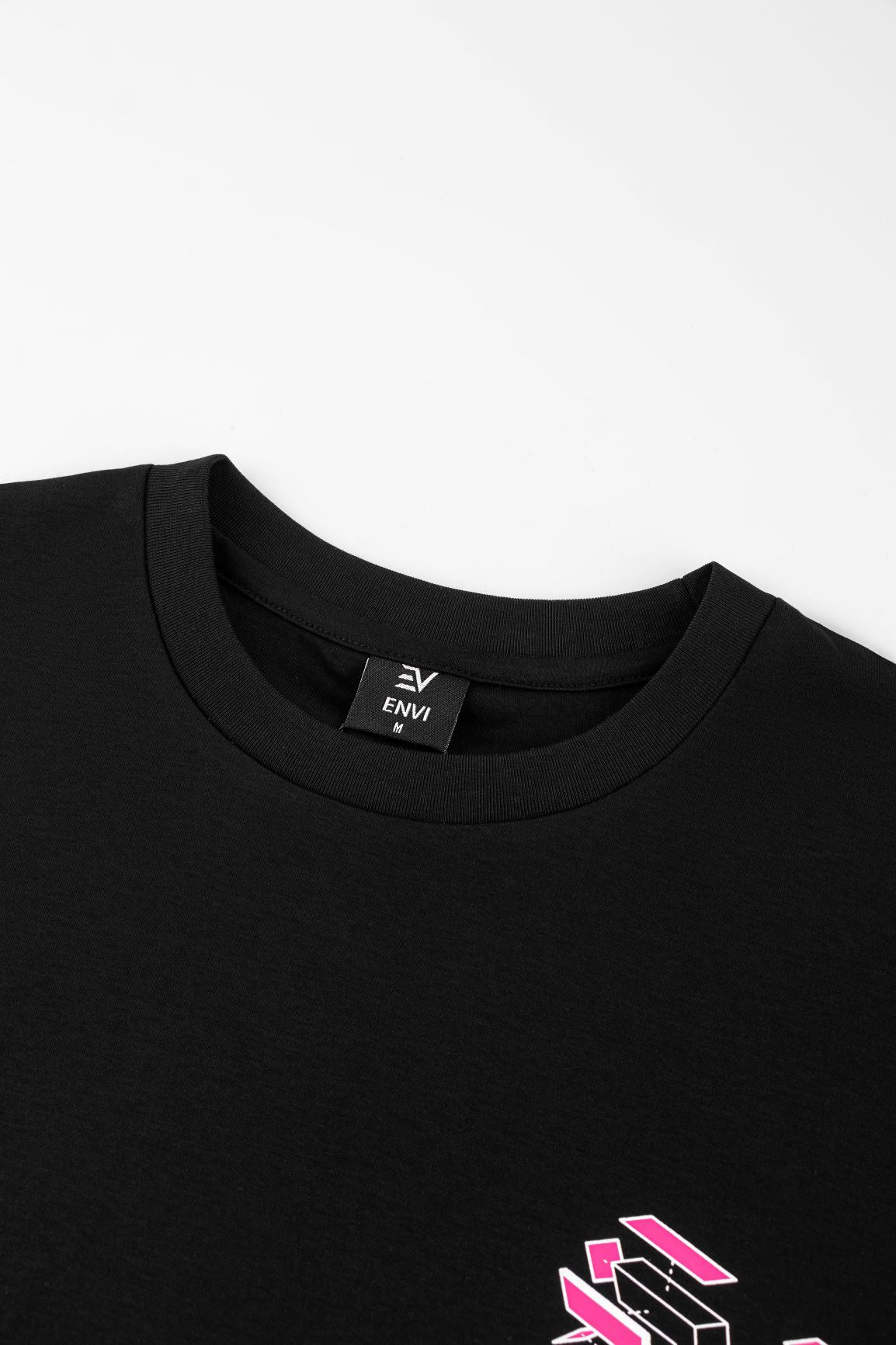 Deconstruct EV T-Shirt - Black/Pink