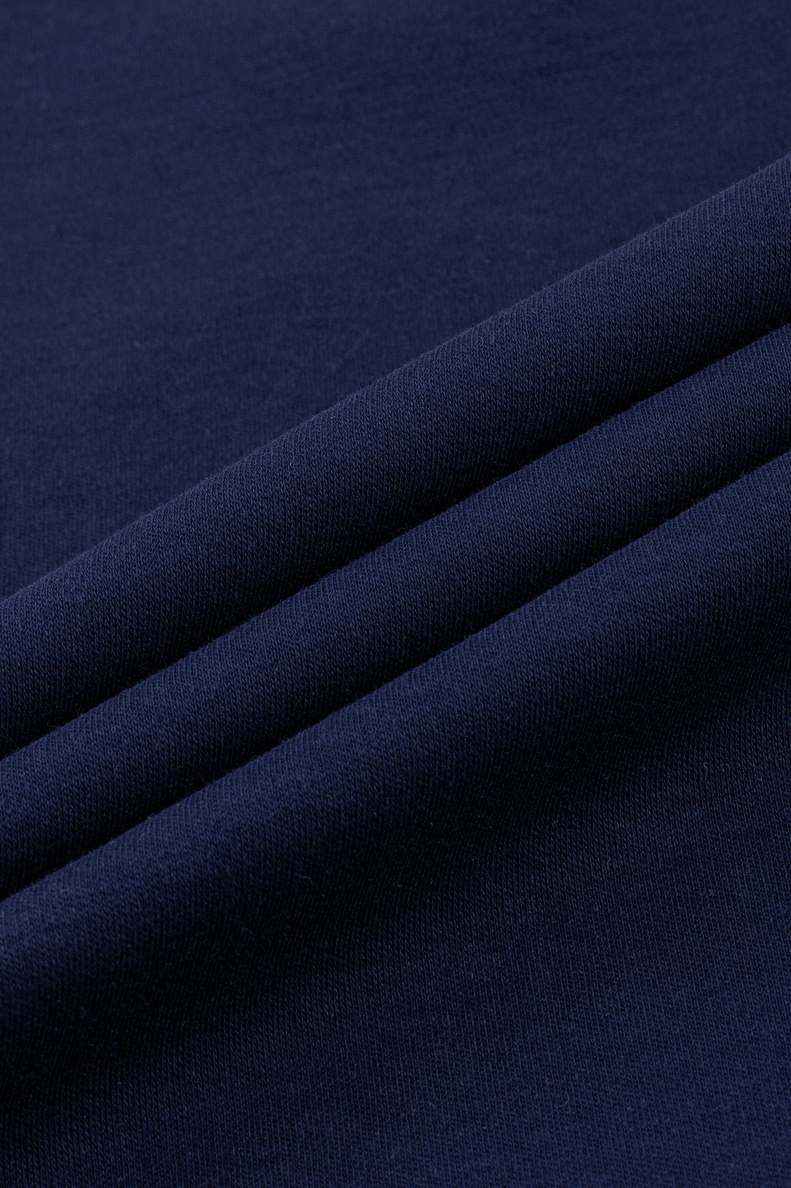 Chenille Thread T-Shirt - Navy/Blue