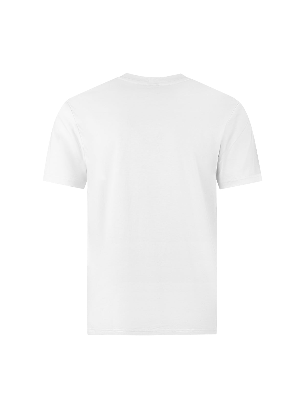 Concave T-Shirt - White/Baby Blue