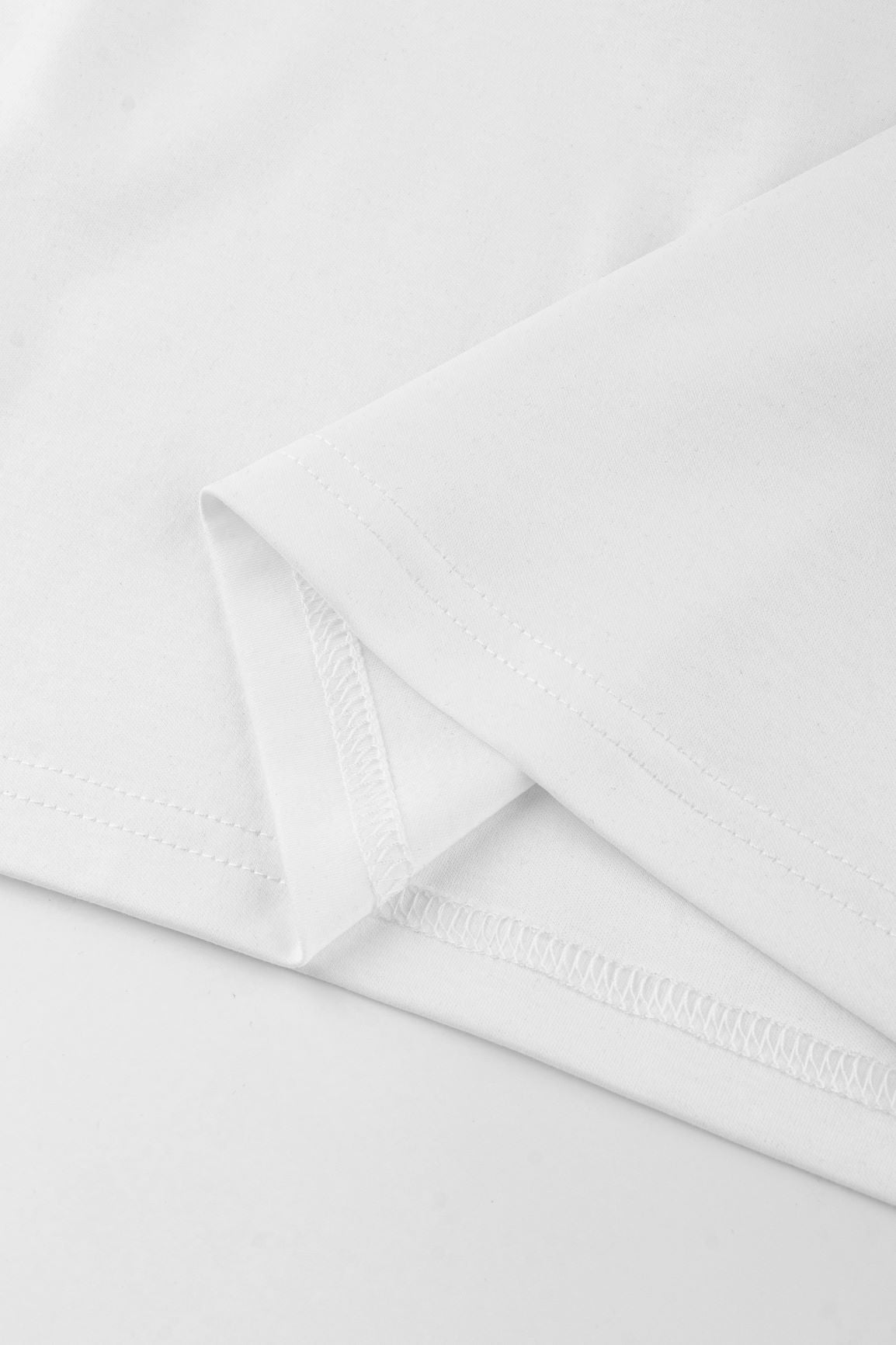 Concave T-Shirt - White/Baby Blue
