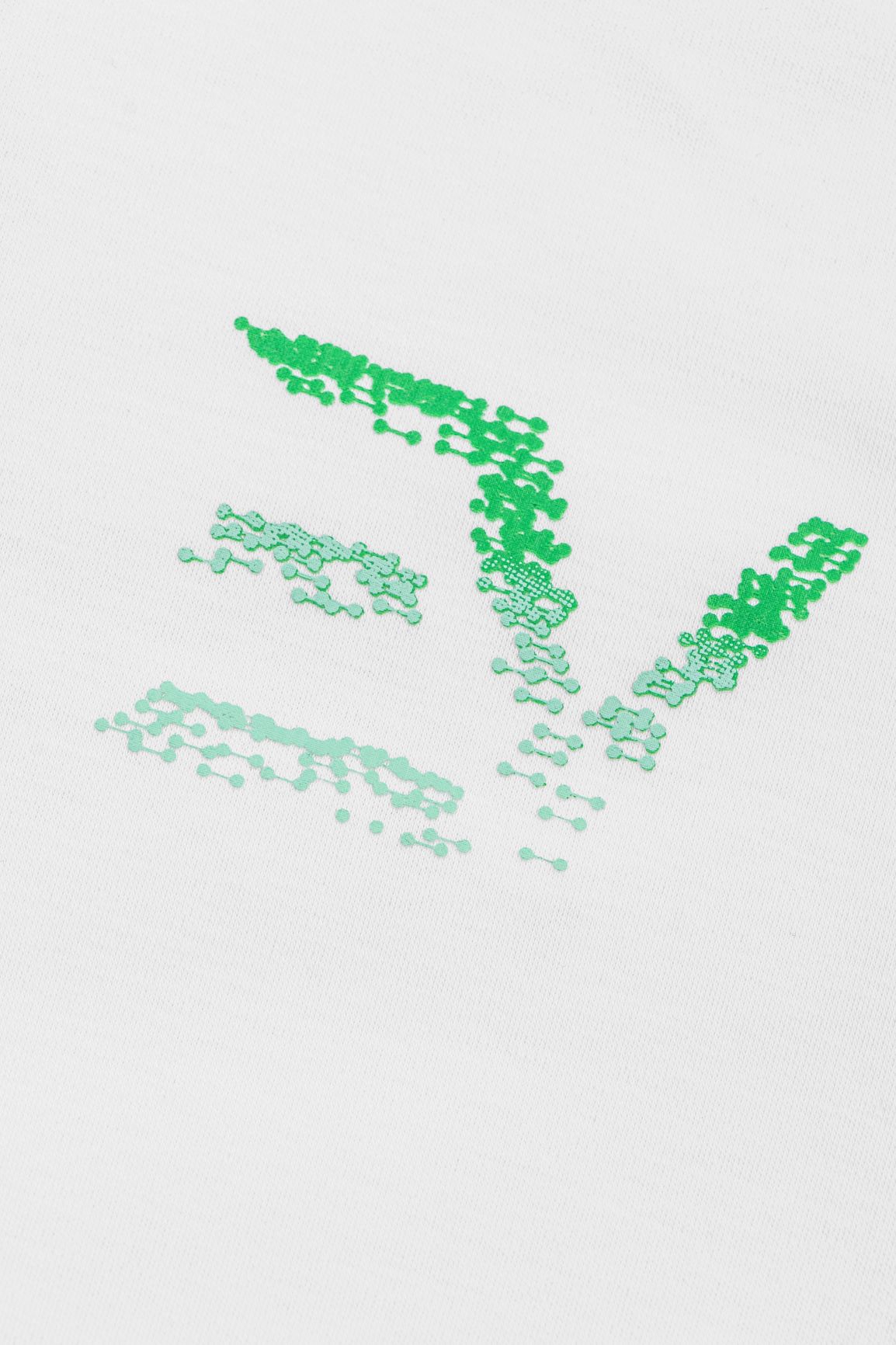 Gradient T-Shirt - White/Green