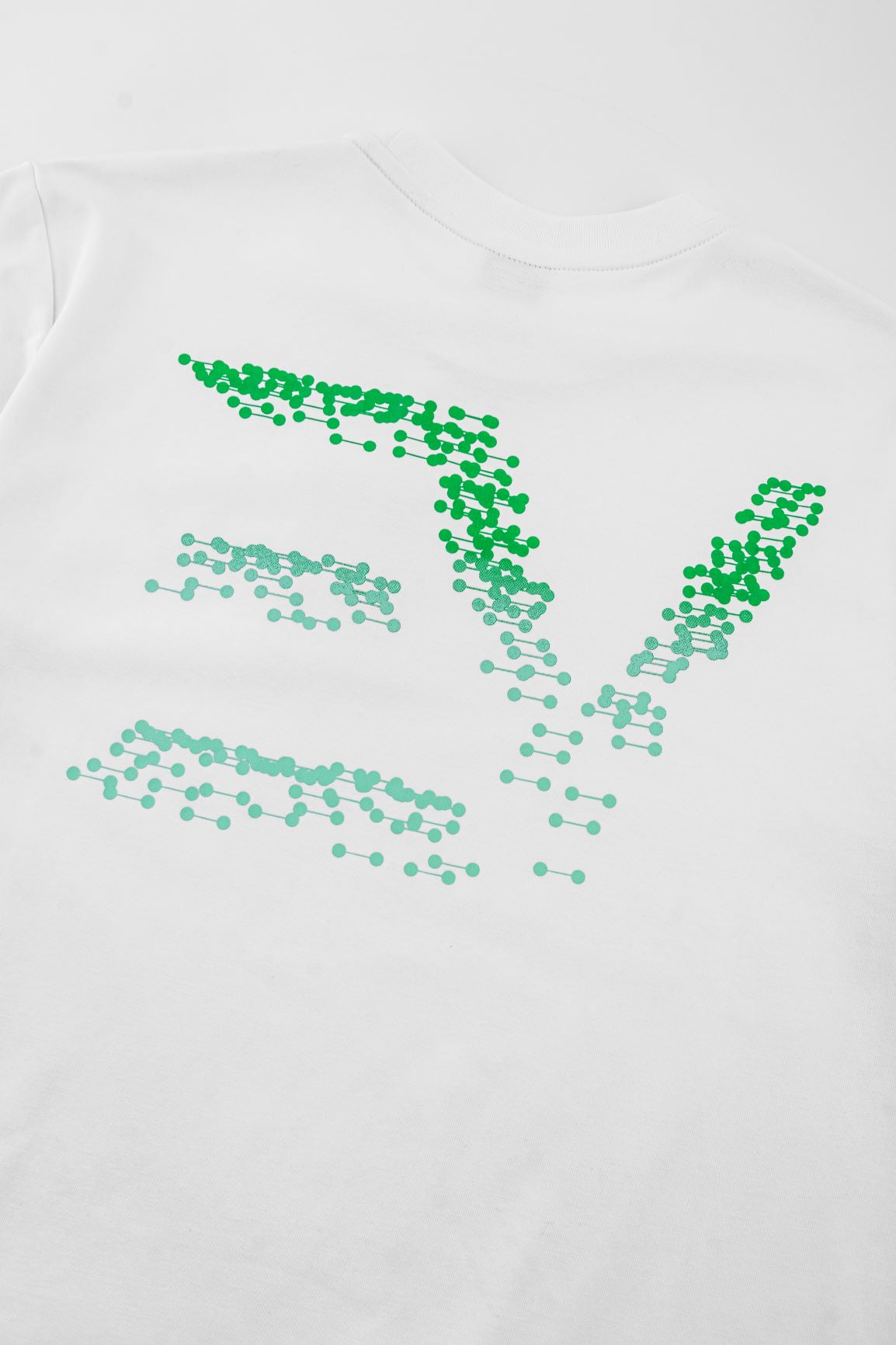 Gradient T-Shirt - White/Green