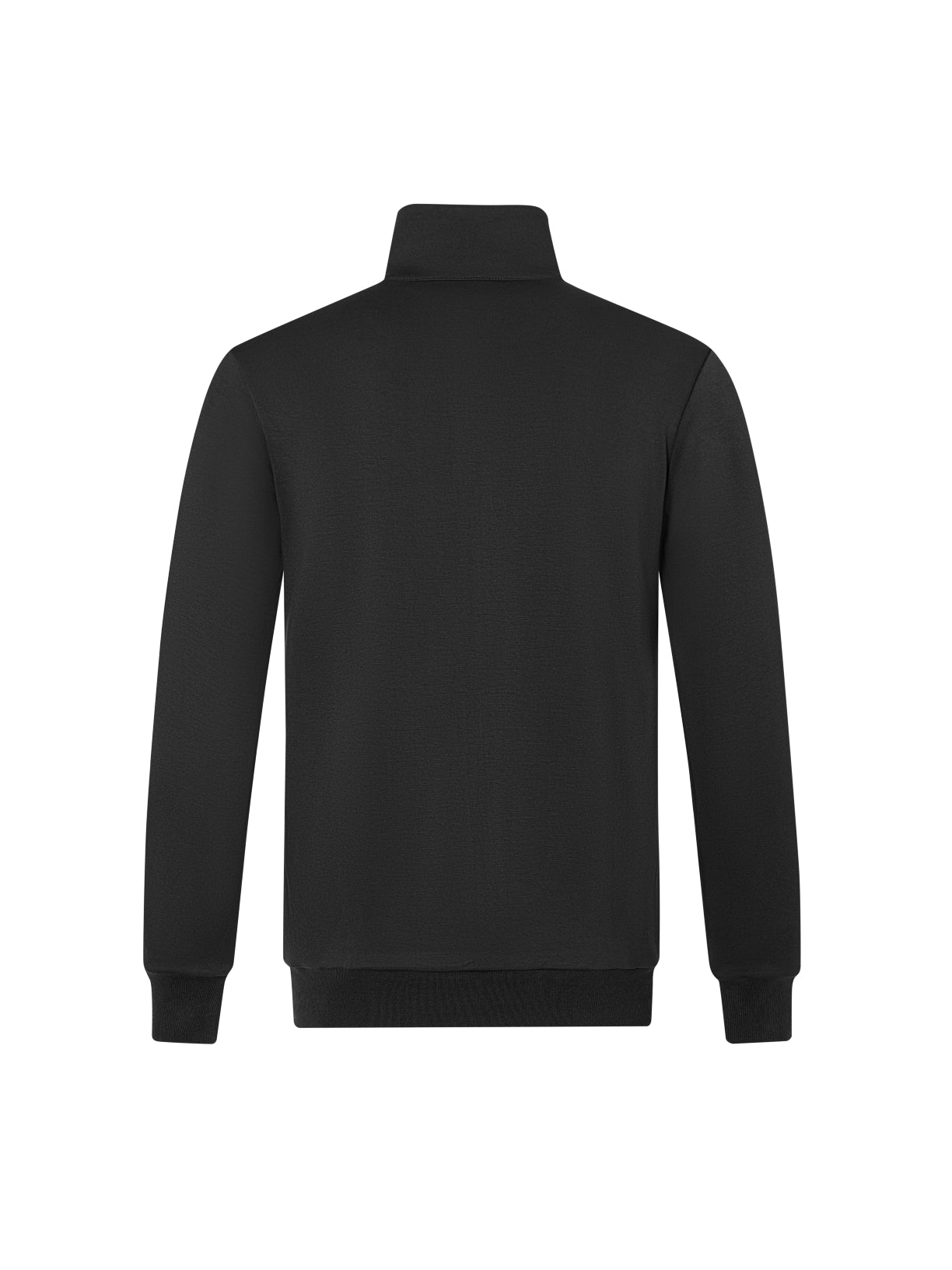 Luxe Collar Track Jacket - Black