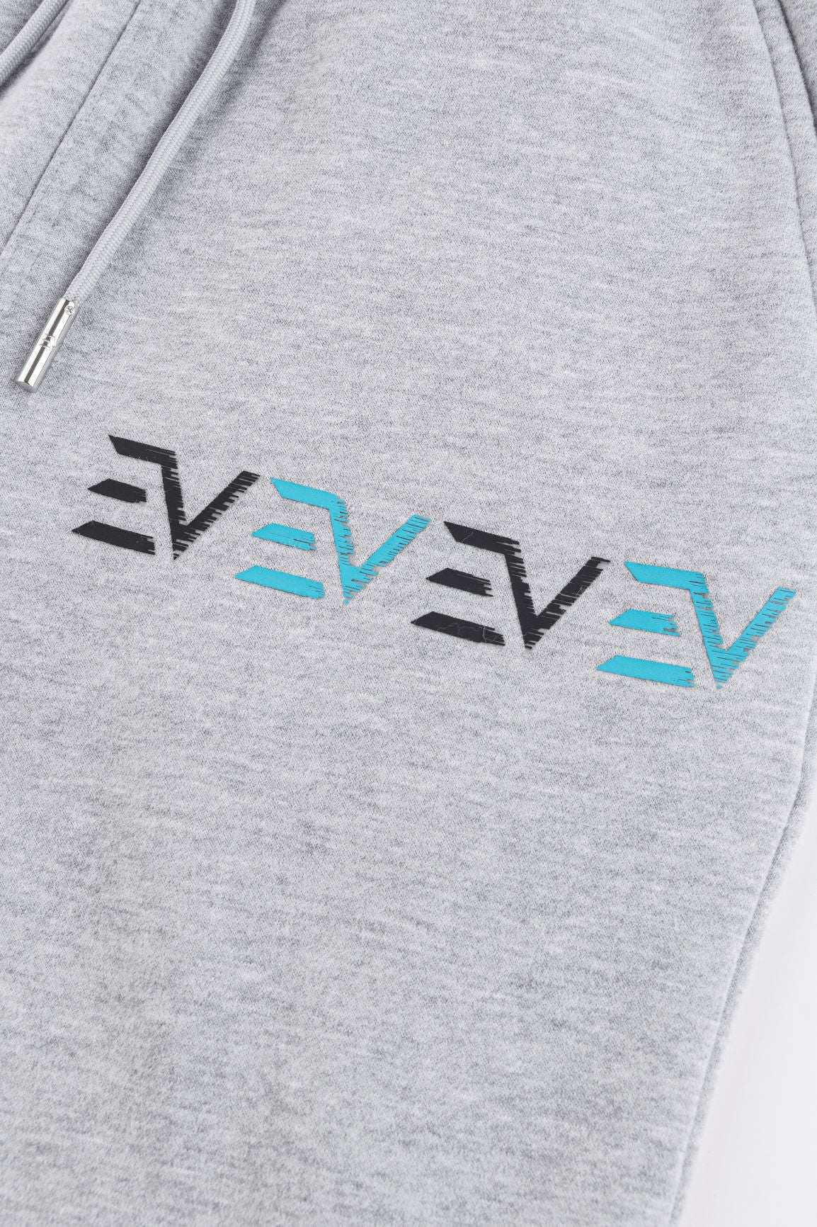 Digital Track Bottoms Marl Grey/Baby Blue