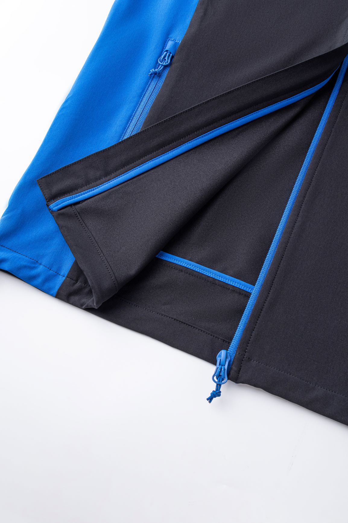 EV Dynamic Track Jacket Black/Royal Blue